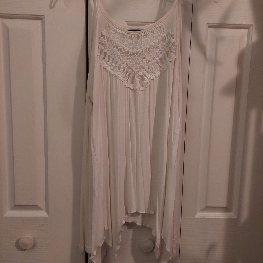Miholl Crochet Cold Shoulder Top Sz. S - Picture 3 of 7